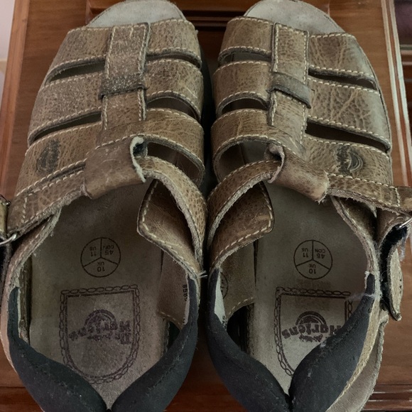 Dr. Martens Brown Leather Footwear - Picture 2 of 4